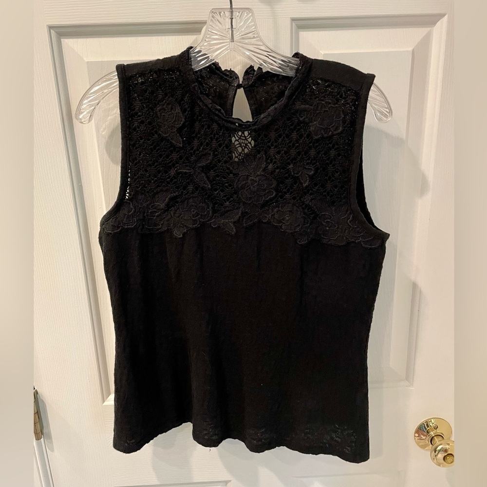 Luck Brand Lacy Blouse